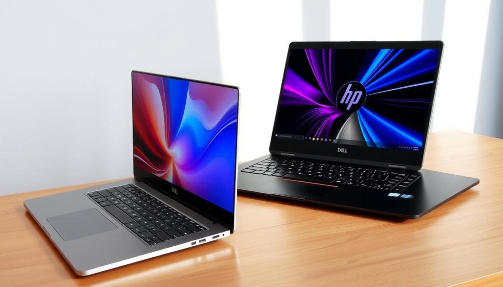 Dell and HP laptop comparison